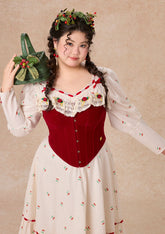 Curve & Plus Cherry Bite Corset