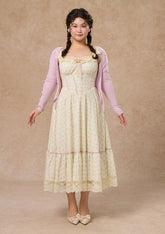 Curve&Plus Cream Clove Cardigan