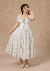 Curve&Plus Blue Dollhouse Corset Dress (Long)