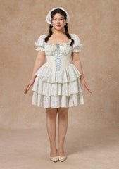 Curve&Plus Blue Dollhouse Corset Dress (Short)