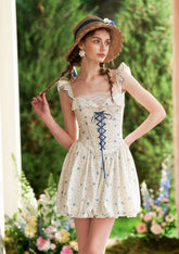 Blueberry Jam Jar Corset Dress