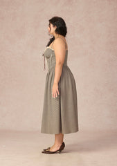 Curve&Plus Bear Date Dress(Long)