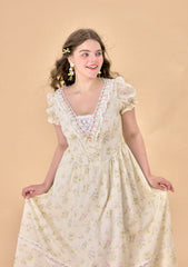 Curve & Plus Garden Tea Party Corset Dress
