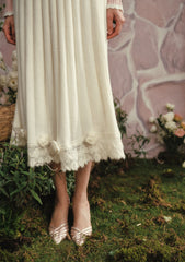 Berry Yogurt Knit Skirt