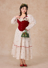 Curve & Plus Cherry Bite Corset