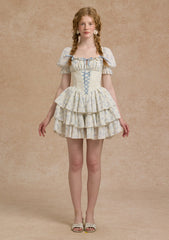 Blue Dollhouse Corset Dress(Short)
