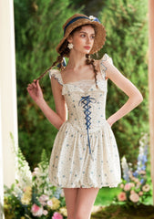 Blueberry Jam Jar Corset Dress